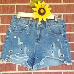 Hot Kiss Denim Shorts